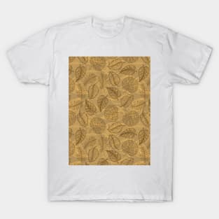 Leaf Line Art T-Shirt